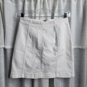 Free-people Women's White Skirt